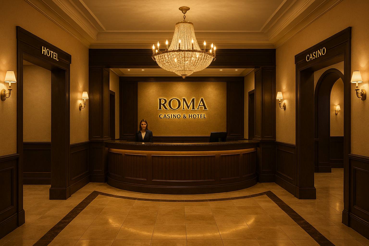 Roma Casino & Hotel entrance